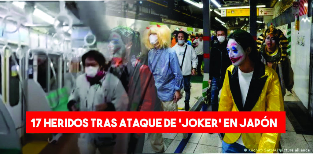 Japón hombre disfrazado de �Joker� apuñaló a 17 personas Japón hombre disfrazado de �Joker� apuñaló a 17 personas