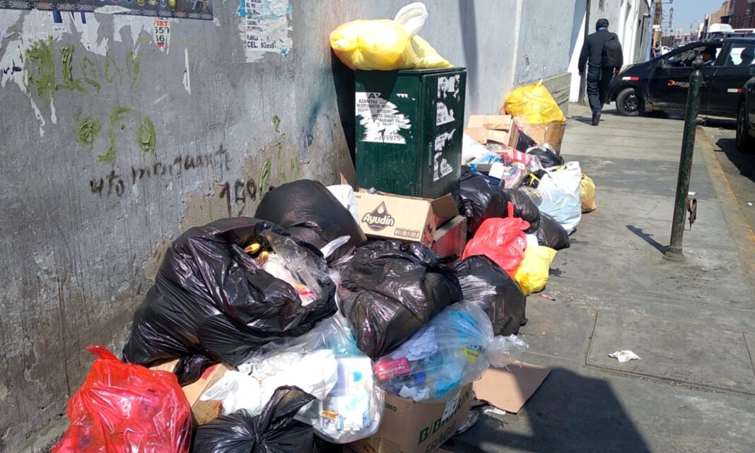 Trujillo: acumulación de basura en puntos críticos de la ciudad