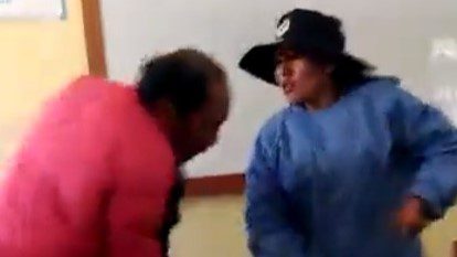 En una institución educativa en Cusco, se produjo un incidente en el que enfermeras fueron objeto de agresión.