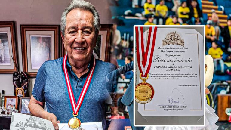 Congreso reconoce a Fernando Burmester por su impulso a la marinera norteña