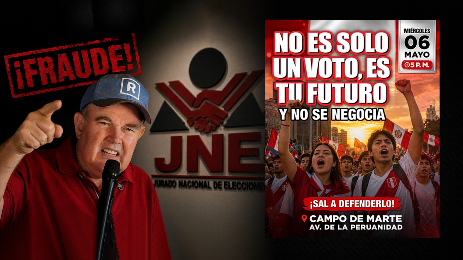 Rafael López Aliaga convoca nueva marcha en Lima para exigir nulidad de ...
